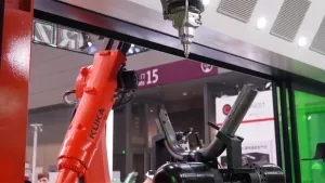 Máquina de corte a laser 3D de 16 eixos e estação dupla