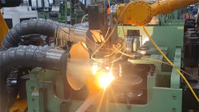 Alta potência do laser