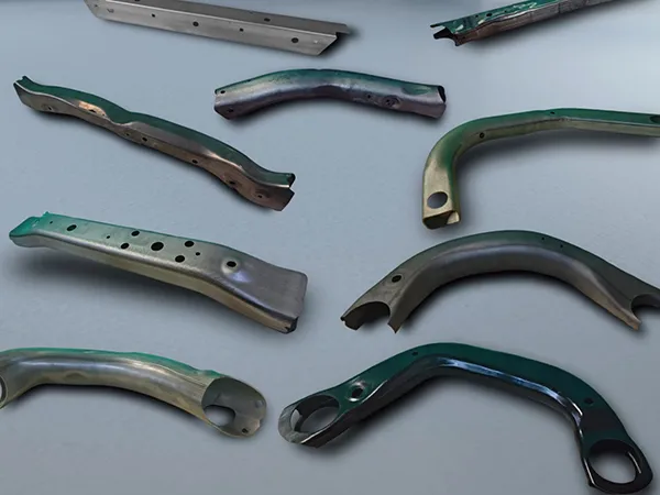 Componentes de conformação hidráulica do subchassi 