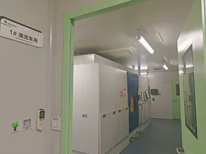  Requisitos de sala limpa para a produção de acumuladores